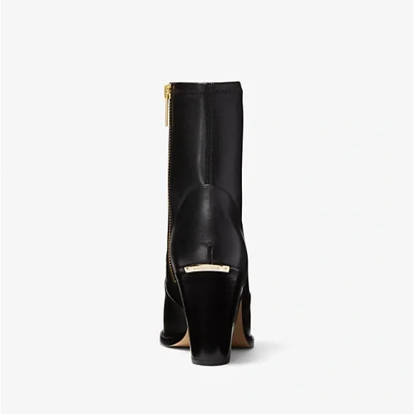 Michael Kors Dover Pointed Toe High Heel Bootie In black Size 10 NWOB